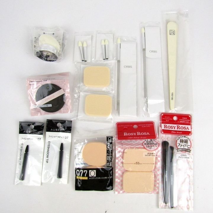  Orbis / Esprique др. макияж губка / chip и т.п. не использовался 14 позиций комплект совместно много инструменты для макияжа женский ORBISetc.