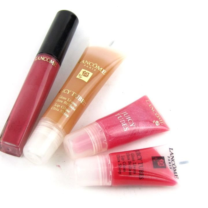  Lancome lip gloss lap sleigh . gloss other unused have 4 point set together cosme cosmetics lady's LANCOME