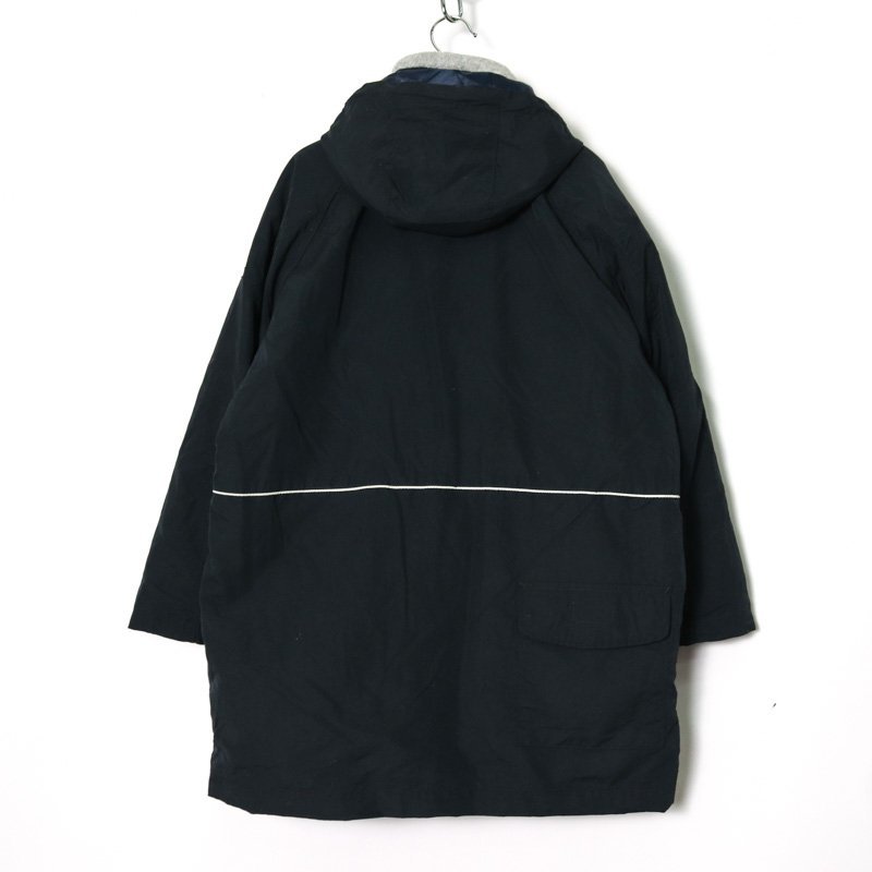  Munsingwear wear nylon jacket bench coat with cotton outer Kids for boy 130 size black Munsing wear