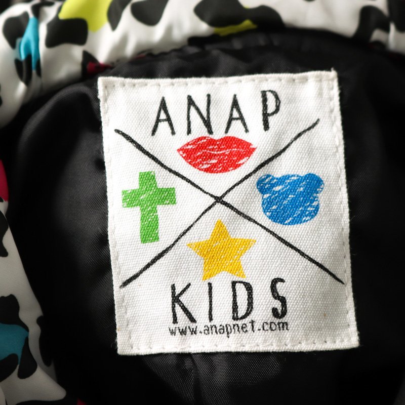  Anap Kids полупальто "даффл коут" с хлопком джемпер внешний Kids для девочки 100 размер черный ANAP KIDS