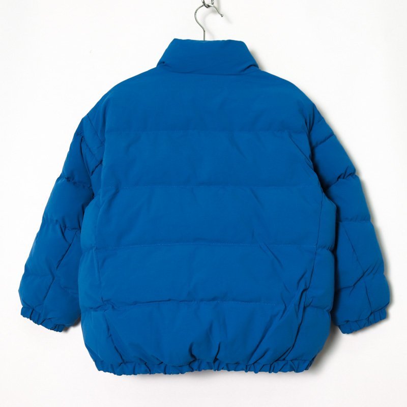 ジーユー ナイロンジャケット 中綿入りジャンパー アウター キッズ 男の子用 110サイズ ブルー GU_画像2