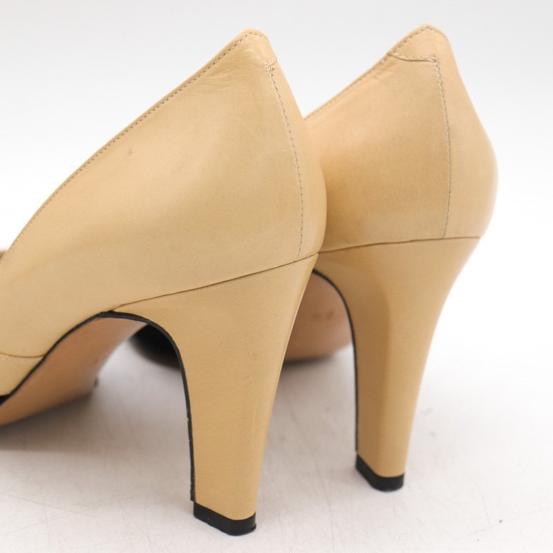 フランソワ ヴ ィヨン パンプス ハイヒール 靴 シューズ レディース 5.5サイズ ベージュ FRANCOIS VILLON_画像5