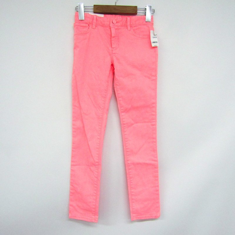  Gap обтягивающий брюки стрейч джинсы не использовался товар Kids для девочки 140 размер розовый GAP