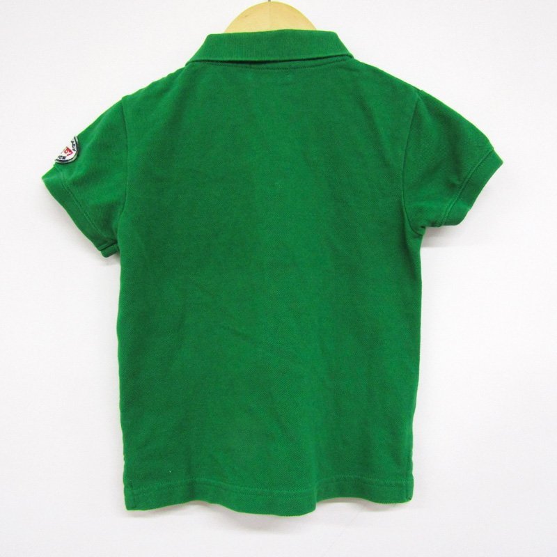 ビームス 半袖ポロシャツ ビッグロゴ キッズ 男の子用 110サイズ グリーン BEAMS_画像2