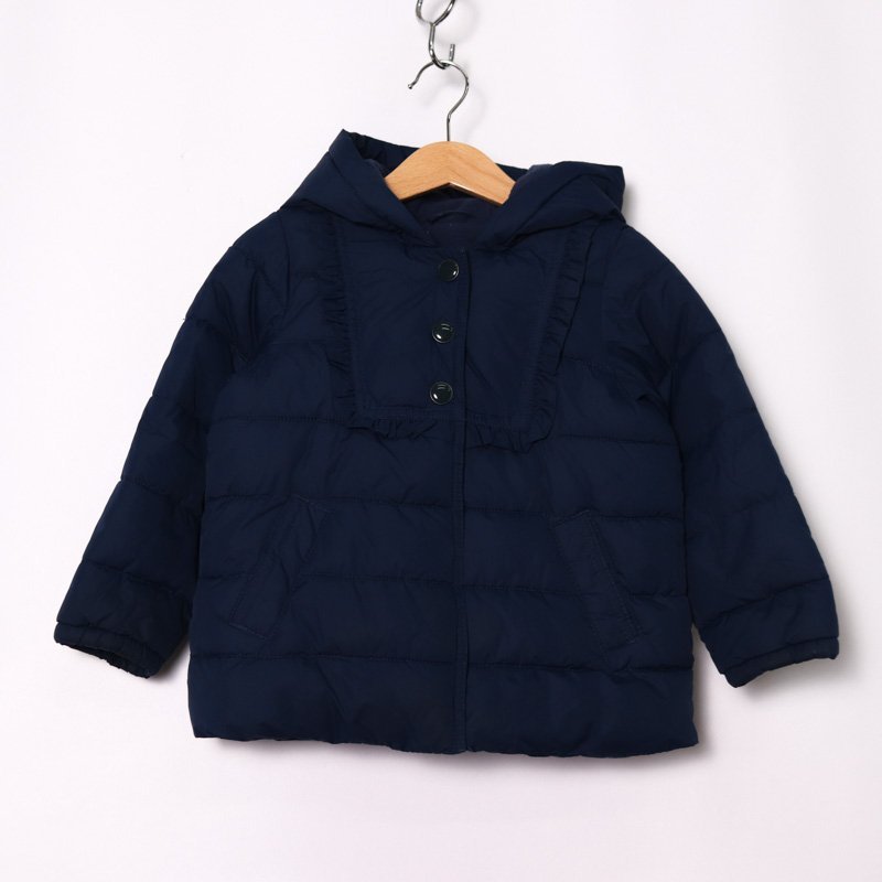  Gap nylon jacket with cotton jumper outer Kids for girl 110 size navy GAP