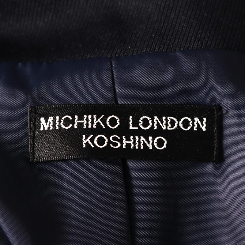 ミチコロンドン テーラードジャケット ブレザー フォーマル 卒業式 キッズ 女の子用 160Aサイズ ネイビー MICHIKO LONDON_画像3