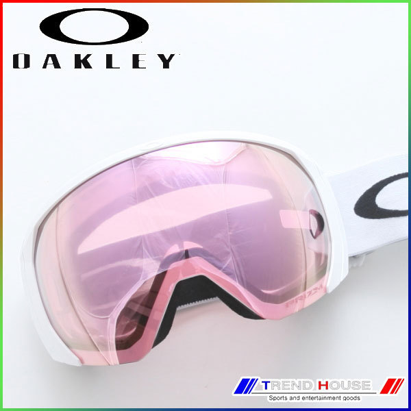 オークリー プリズム ゴーグル フライトパス L Flight Path L Matte White Prizm Hi Pink Iridium OO7110-09 OAKLEY