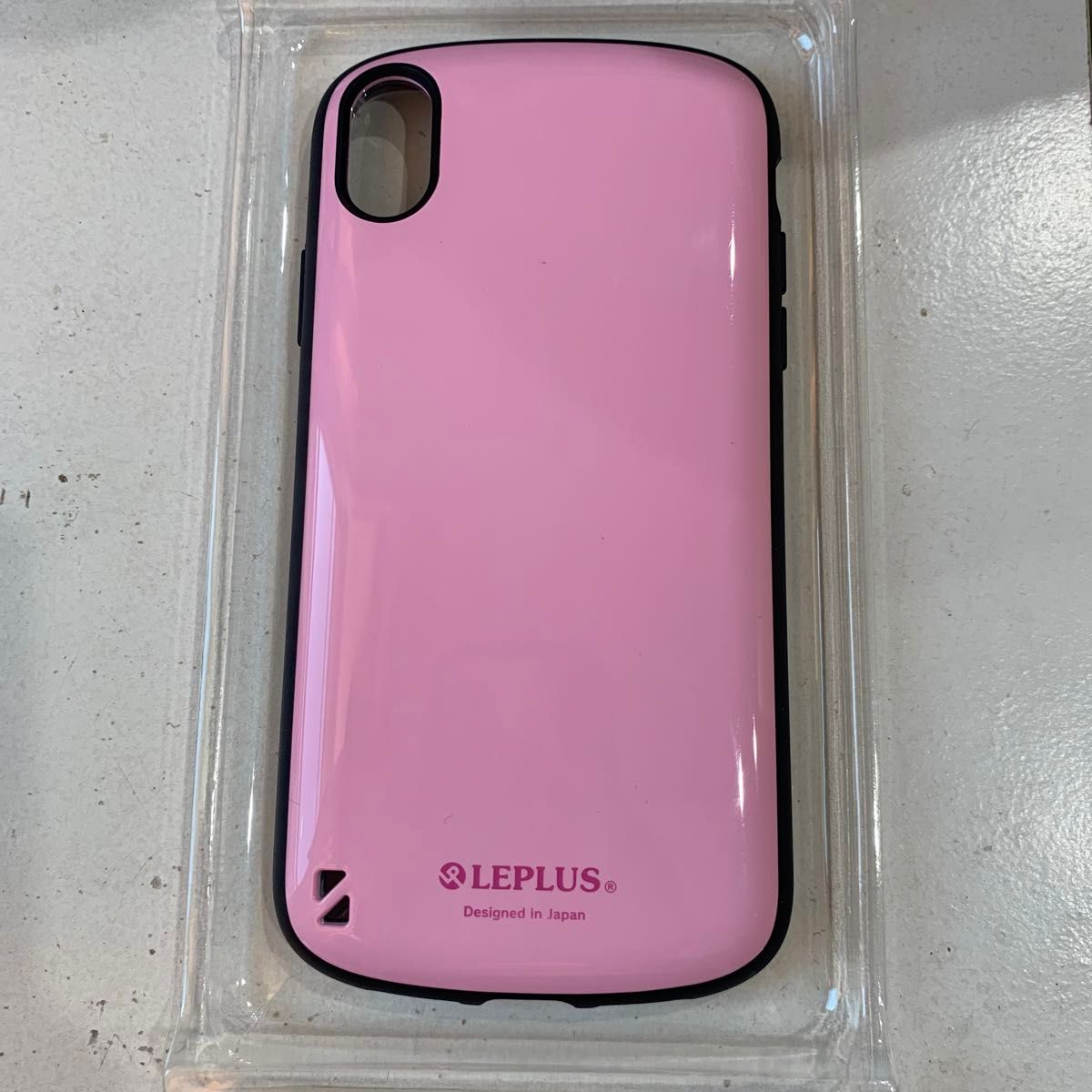 iPhone XR PALLET 耐衝撃ケース　ピンク