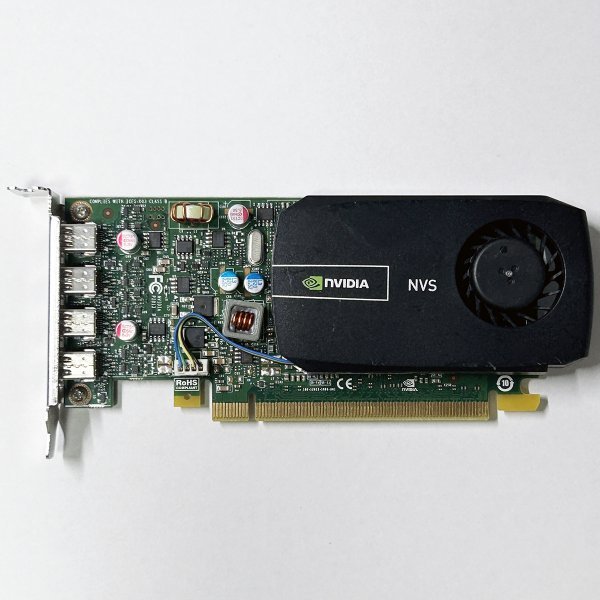 在庫4：ロープロファイル 4画面 NVIDIA NVS 510 2GB Mini-DisplayPortx 4 PCI-E Quadro ELSA_画像3