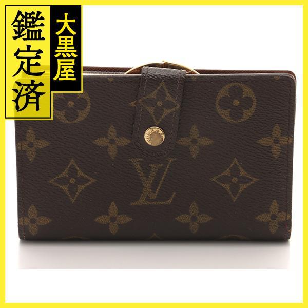 LOUIS VUITTON 　ルイヴィトン 　モノグラム 　 ポルトフォイユ・ヴィエノワ　 M61663　【436】　2141000344720