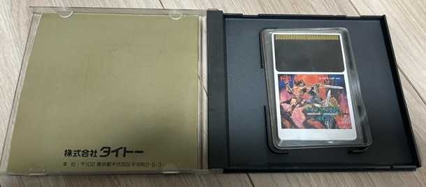 PCエンジン PCE　ソフト ラスタンサーガ2 Ⅱ　HuCARD　箱付　未検品　保管品_画像2