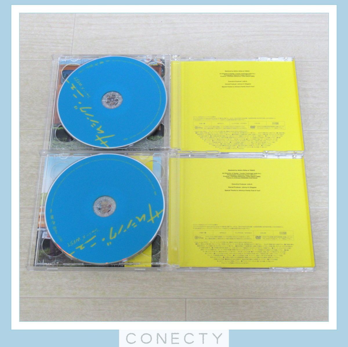 ジャニーズWEST CD 3点セット★サムシング・ニュー 初回盤A/B/通常盤★WEST.【I4【SK_画像7