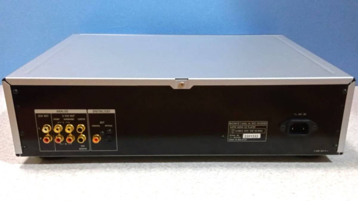 SONY　SACDプレーヤー　SCD-XA1200ES　中古_画像5