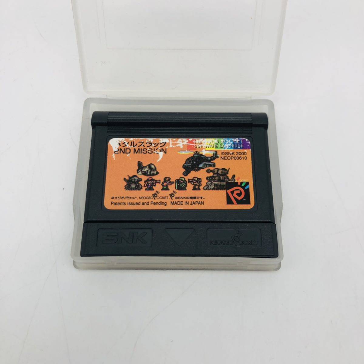 メタルスラッグ 2ND MISSON◆動作未確認 SNK ネオジオポケット ソフトのみ NEOGEO POCKET NGP ネオポケの画像1