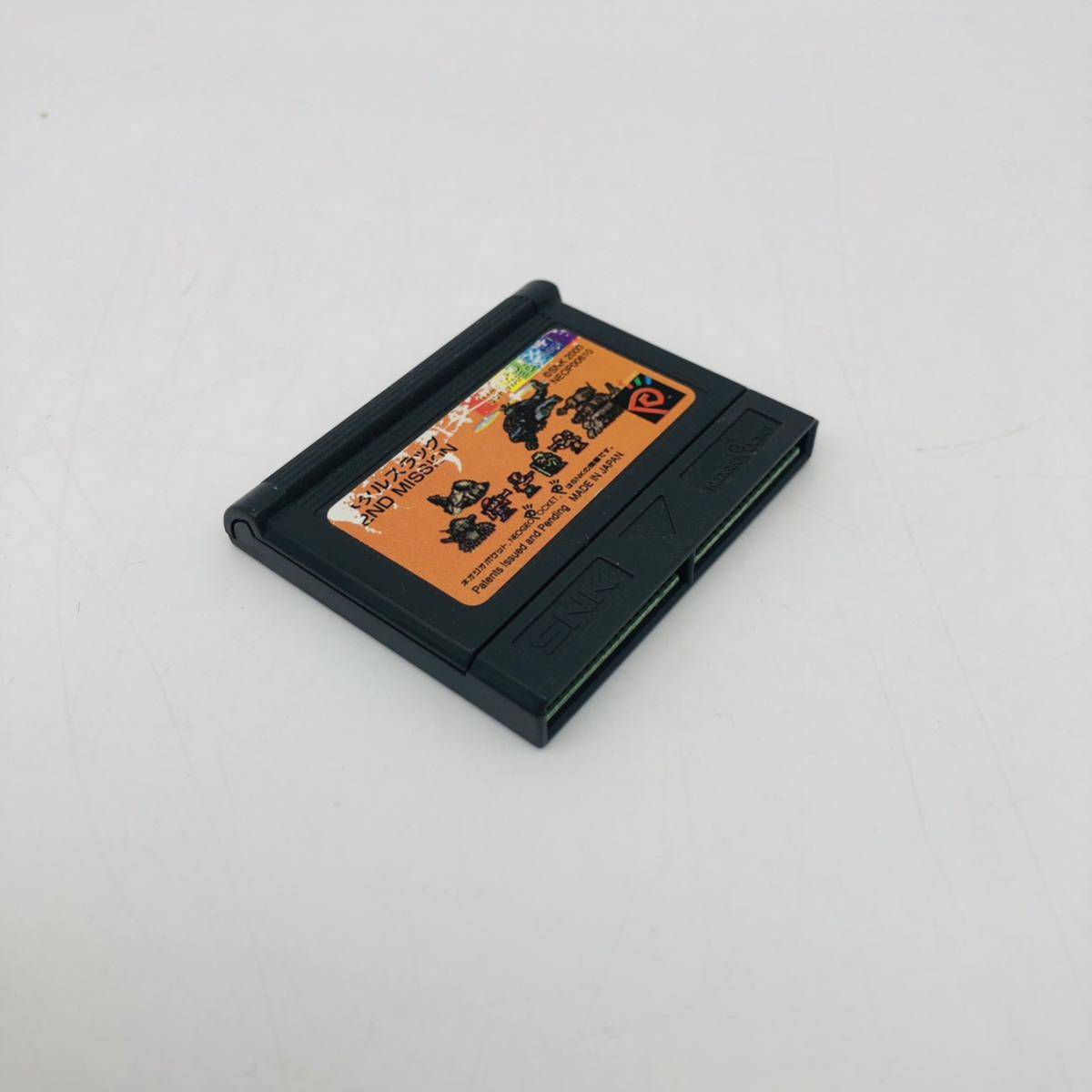 メタルスラッグ 2ND MISSON◆動作未確認 SNK ネオジオポケット ソフトのみ NEOGEO POCKET NGP ネオポケの画像4