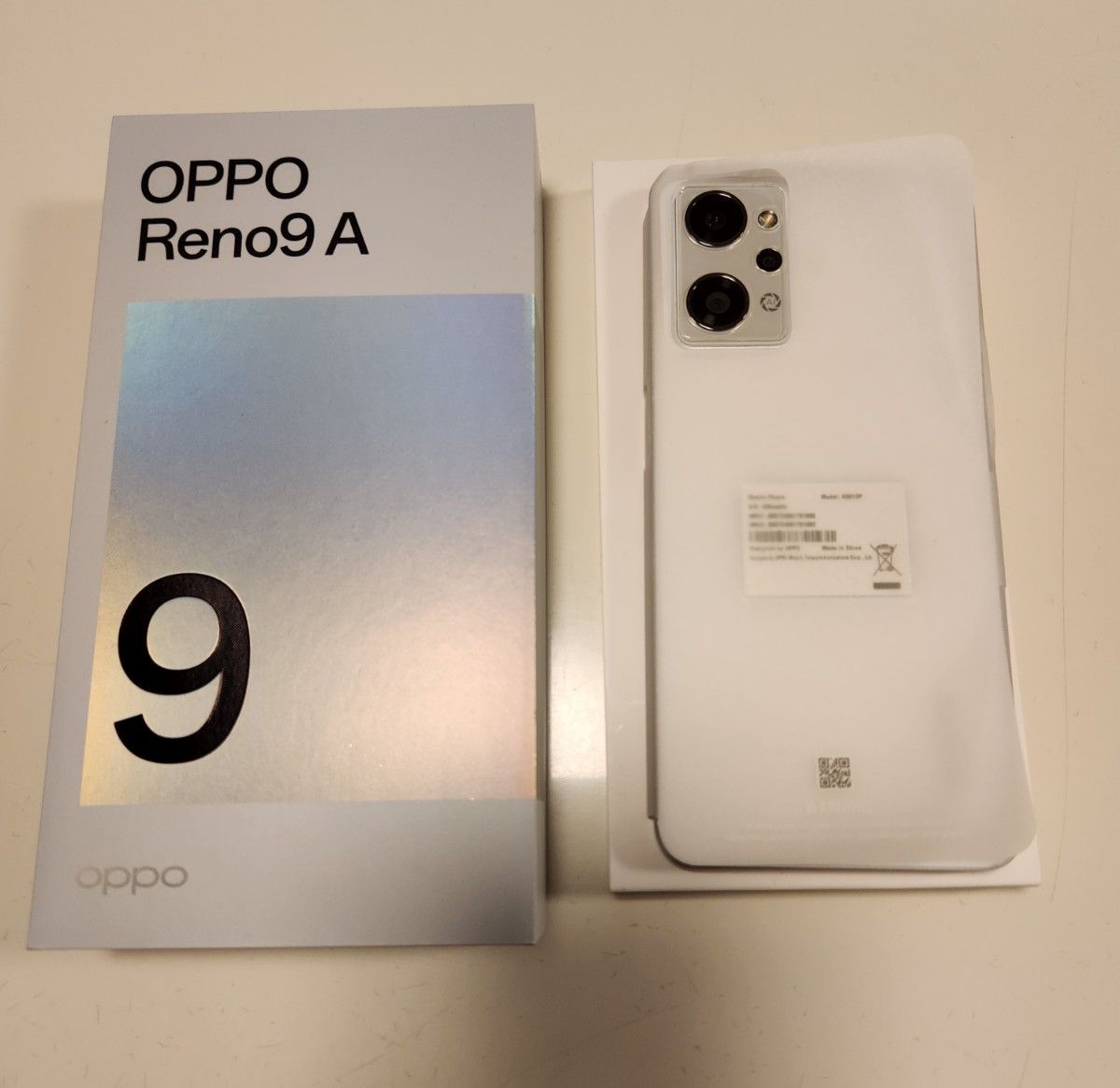 OPPO Reno9A A301OP ムーンホワイト Y mobile クリアケース付き｜Yahoo