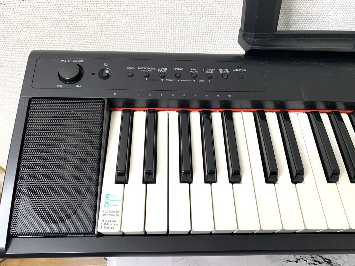 YAMAHA/ヤマハ 電子ピアノ NP-11 Piaggero ピアジェーロ 現状品_画像2