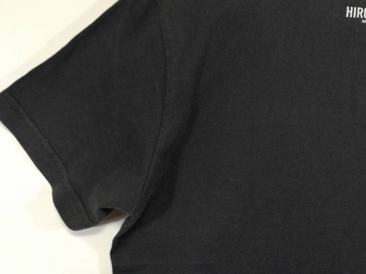 ヒロコビス HIROKO BIS Tシャツ ブラック 半袖 M～L相当　204_画像9