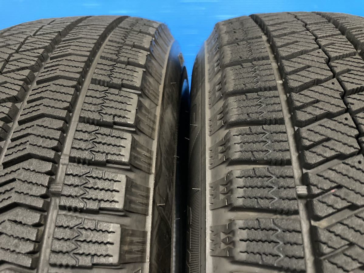 195/65R15 (91Q) ブリヂストン BLIZZAK VRX2 スタッドレス 中古4本 2021年製 バリ山　BS 195/65/15_画像6