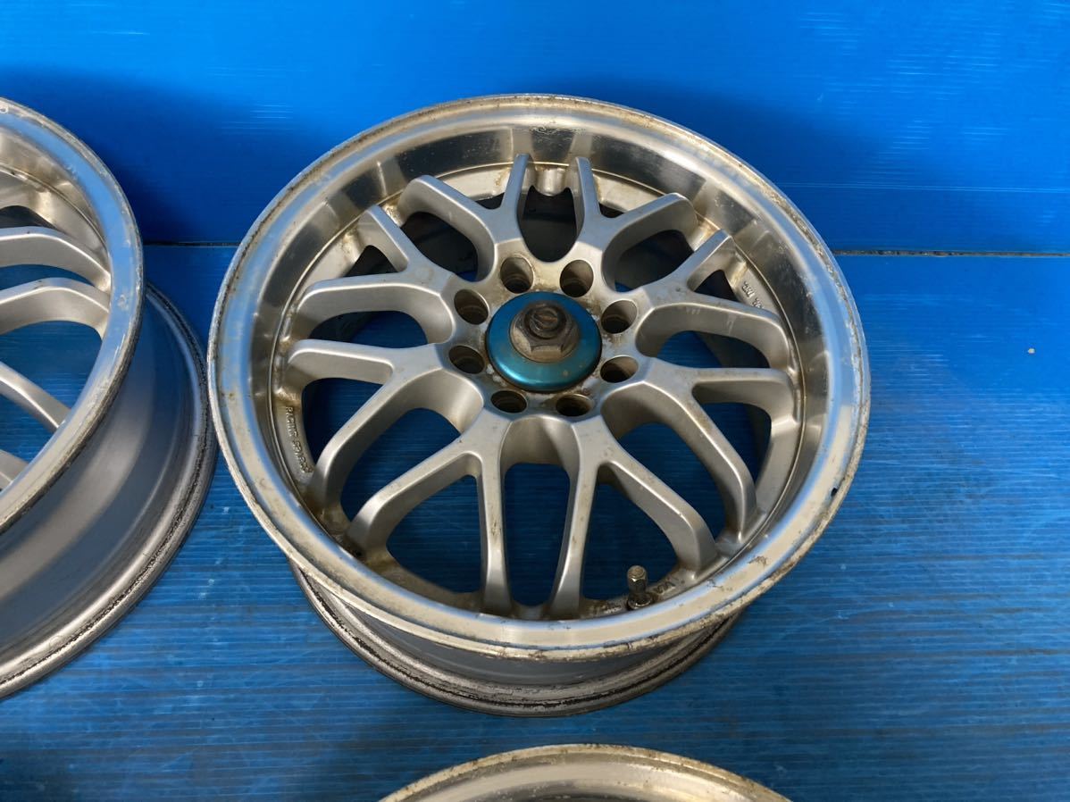 RACING SPARCO JAPAN 14インチ 14×6JJ +40 100/4H 中古4本 日本製 レーシング スパルコ_画像4