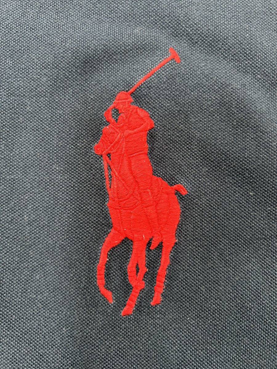 送料無料 ポロ ラルフローレン ポロシャツ XXL ビッグポニー ネイビー クラシックフィット ルーズシルエット 半袖 Polo Ralph Lauren RRL