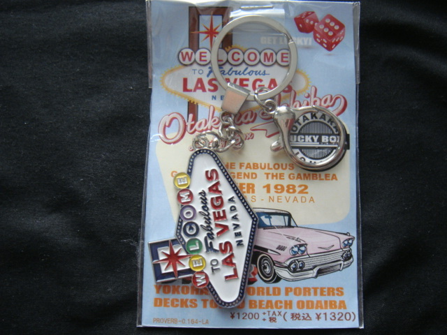 WELCOME TO LAS VEGAS／＜ラスベガス*キーホルダー＞□彡『新品』の画像1