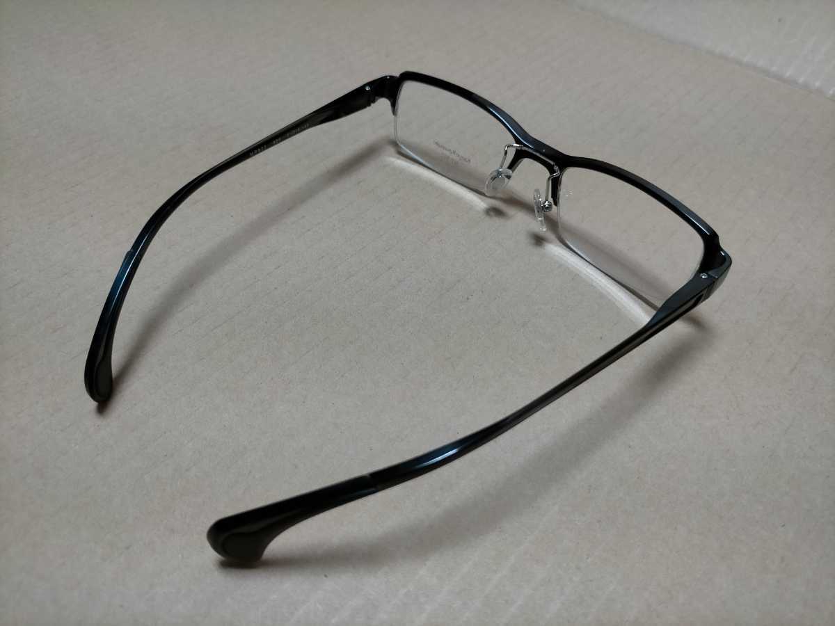 未使用 増永眼鏡㈱ KAZUO KAWASAKI（カズオカワサキ、川崎和夫） 眼鏡 メガネフレーム サイズ: 51□18-135 MP-922　GRY_画像4