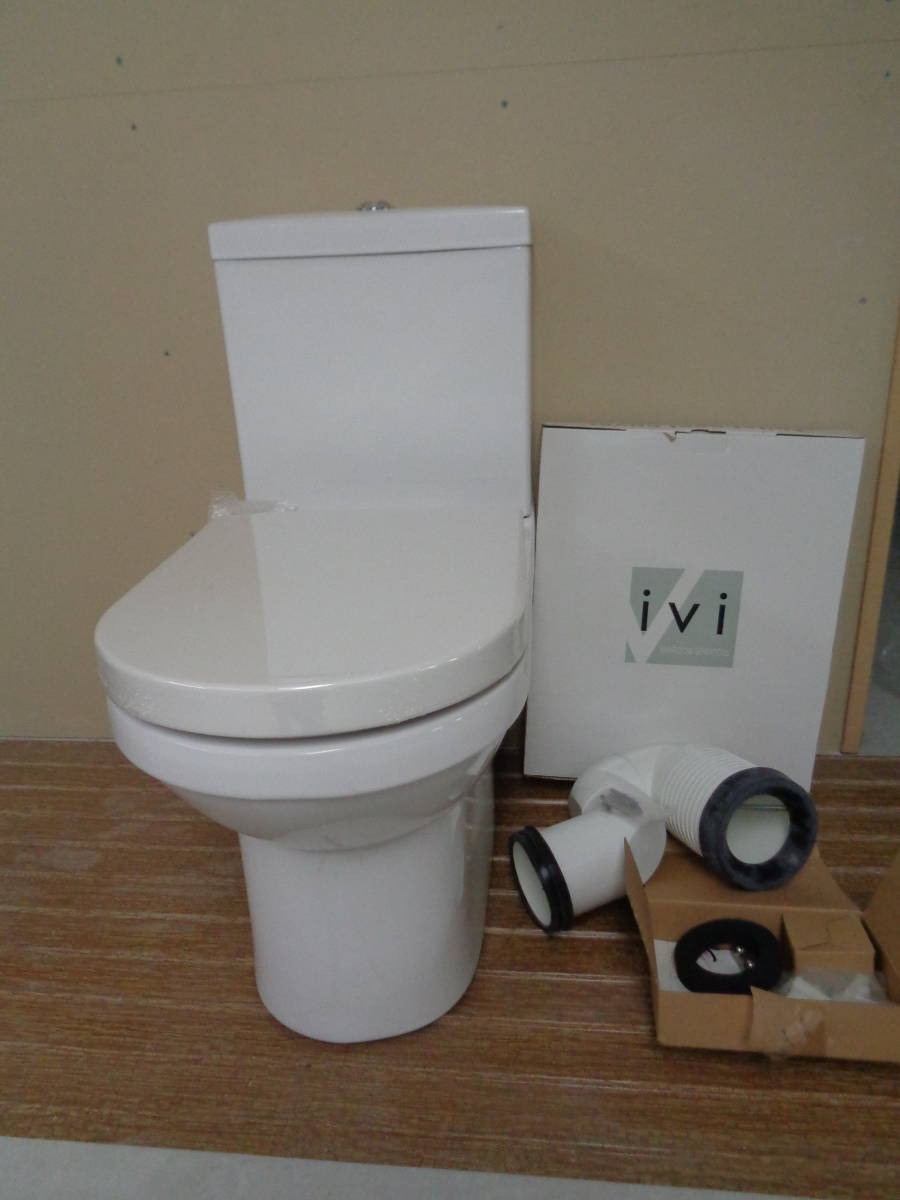 便器　洋式トイレ便器　ivi　No．V-6210　ホワイト　中国製　長期在庫品