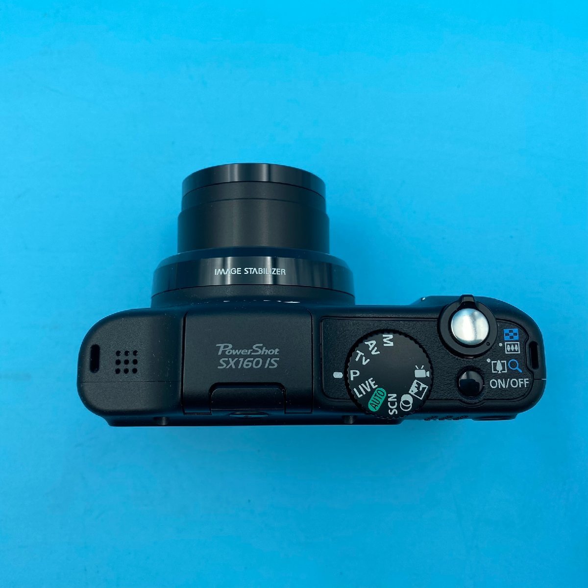 【A9361O062】Canon　PowerShot SX160 IS キャノン　デジタルカメラ　デジカメ　黒　※64GB SDカード付　※通電確認　初期化済み_画像4