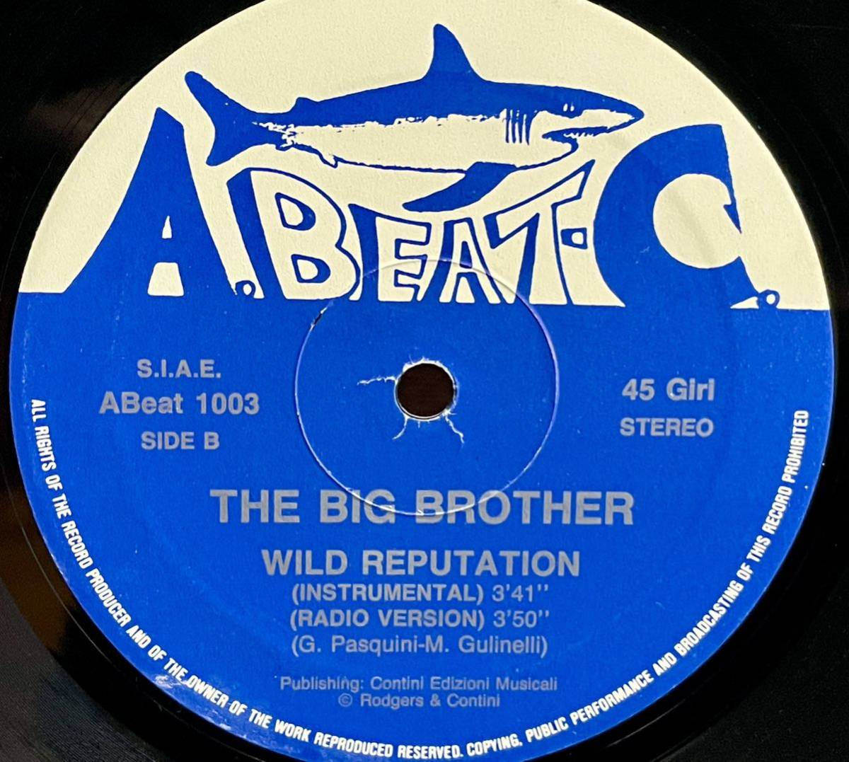 THE BIG BROTHER / WILD REPUTATION 中古盤12インチ 2枚セット_画像6