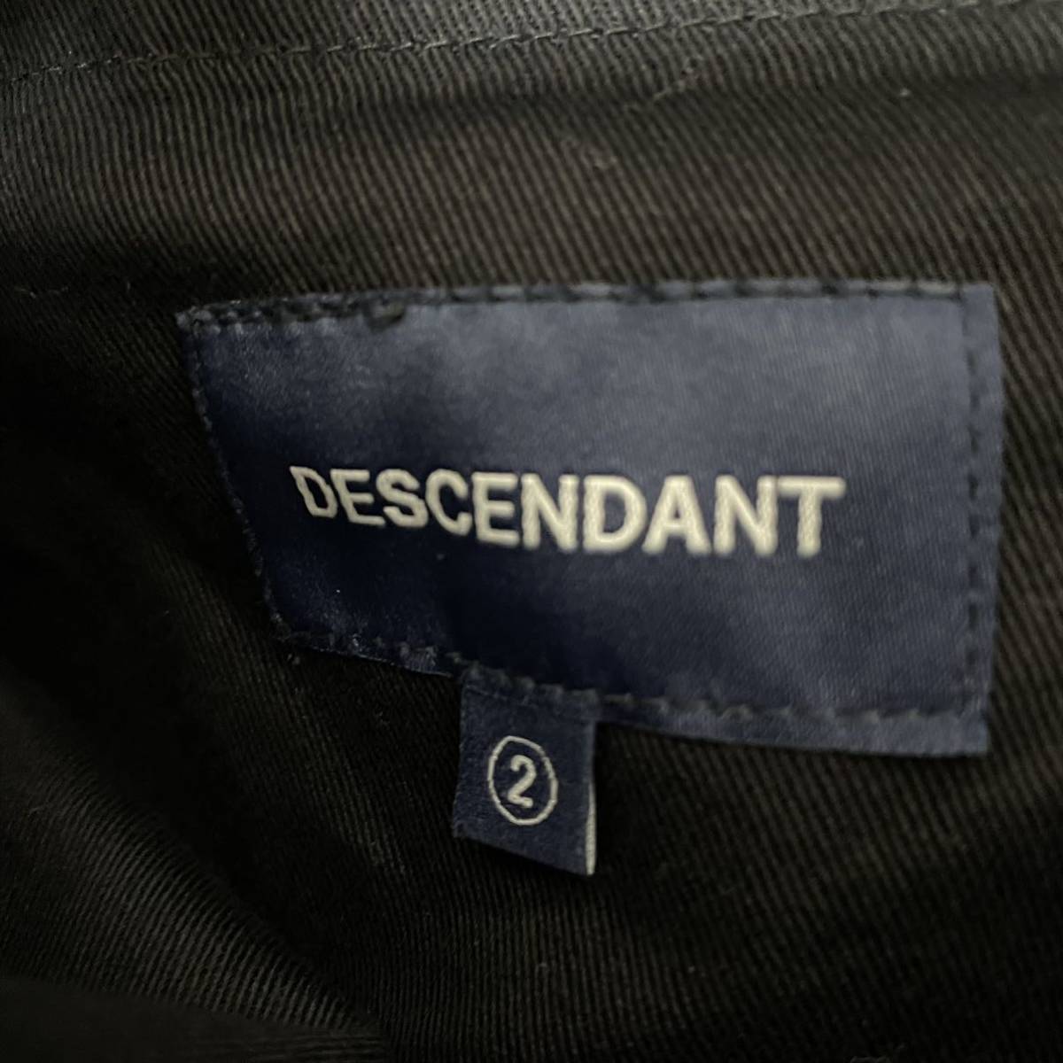 新品未使用　descendant ディセンダント　SMOCK OXFORD TROUSERS CORDURA パンツ　イージーパンツ　黒_画像4