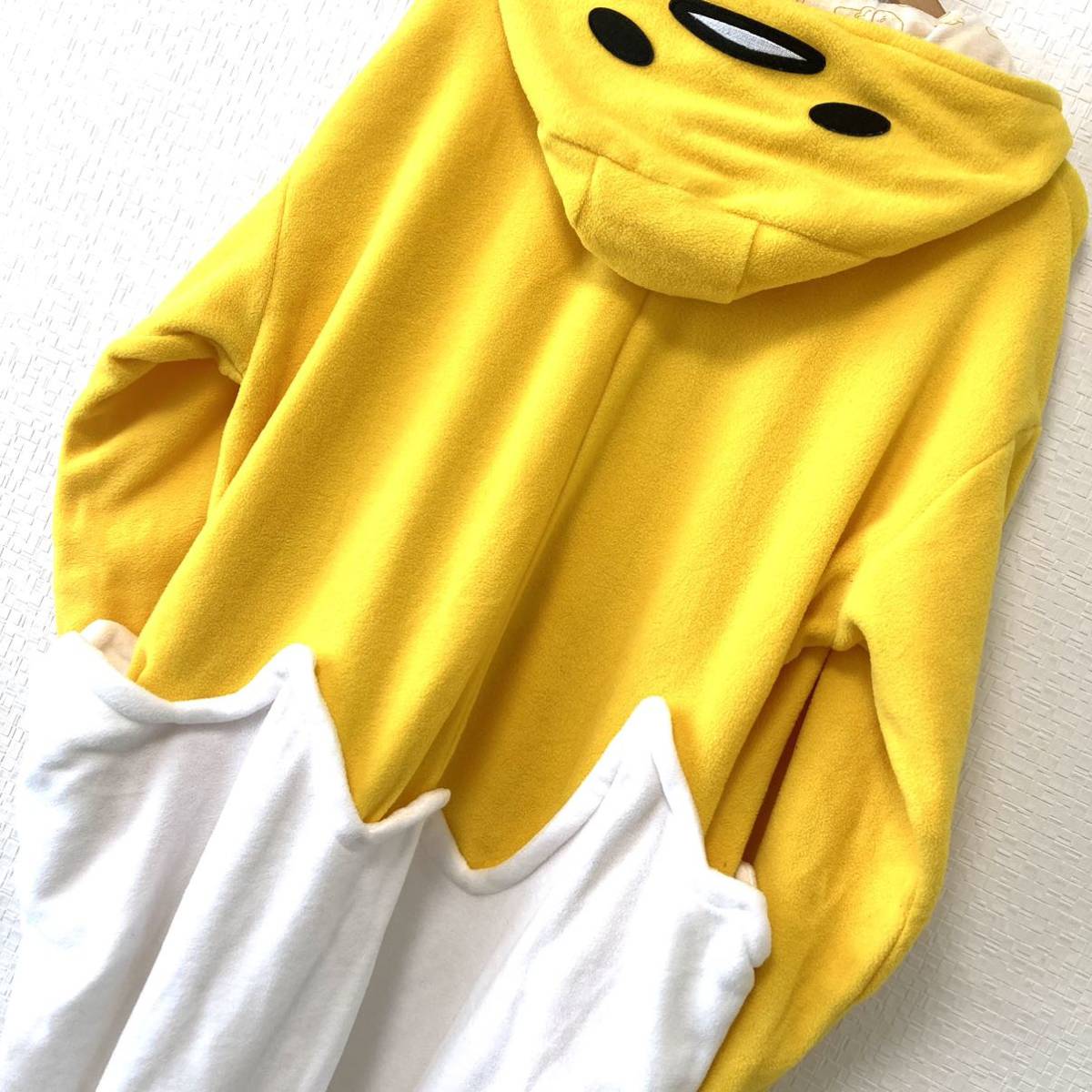 【gudetama】ぐでたま sanrio サンリオ なりきり 着ぐるみ コスプレ 部屋着 ルームウェア パーティー ハロウィン 可愛い 黄色/Y2926UUの画像7