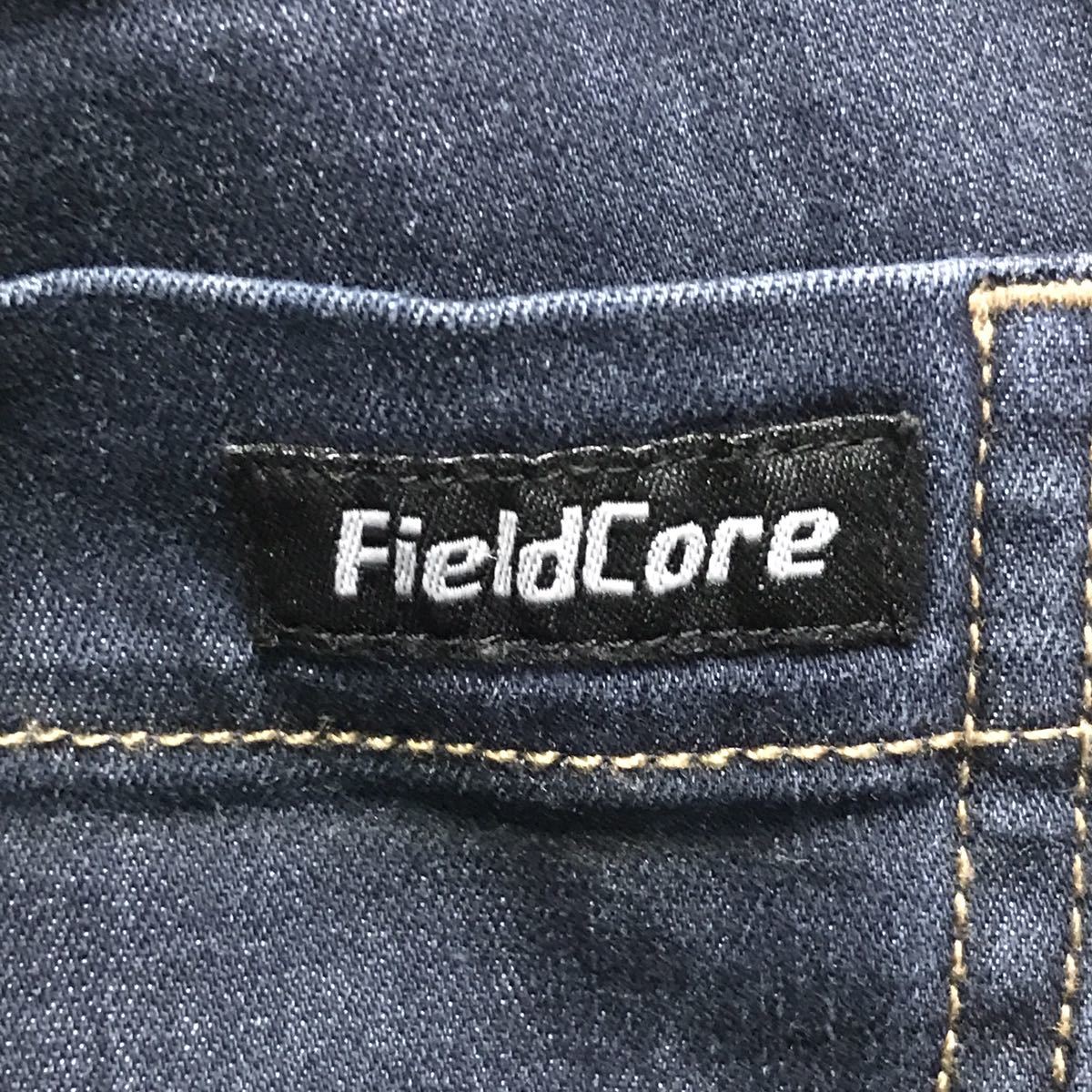 状態良好【Field Core】 フィールドコア イージーパンツ ジョガー カーゴ デニムルック アウトドア キャンプ インディゴ メンズ M /Y4420ii_画像8