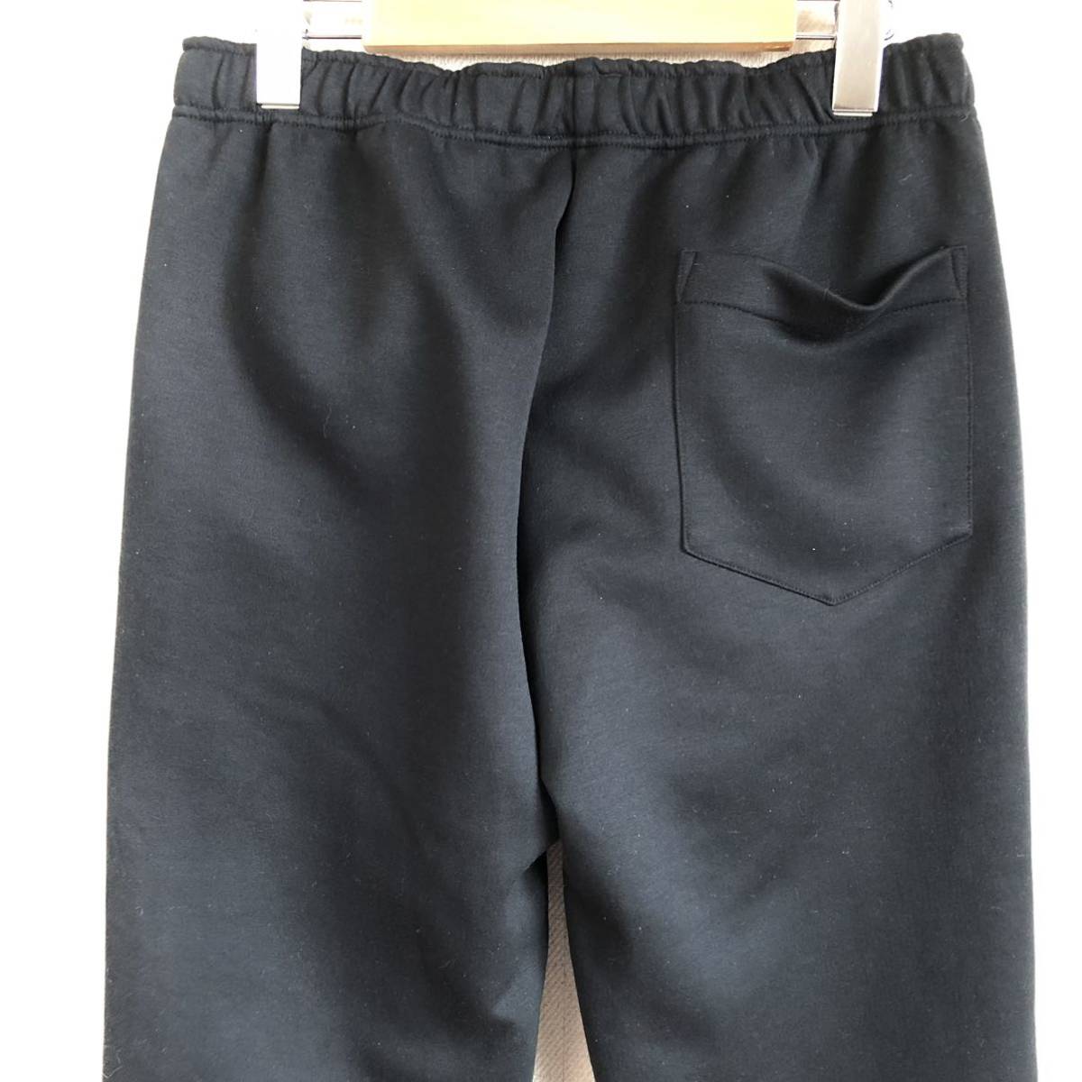 [MIZUNO] Mizuno truck pants jersey black black men's sport training waist rubber casual bottoms L/Y4294BB