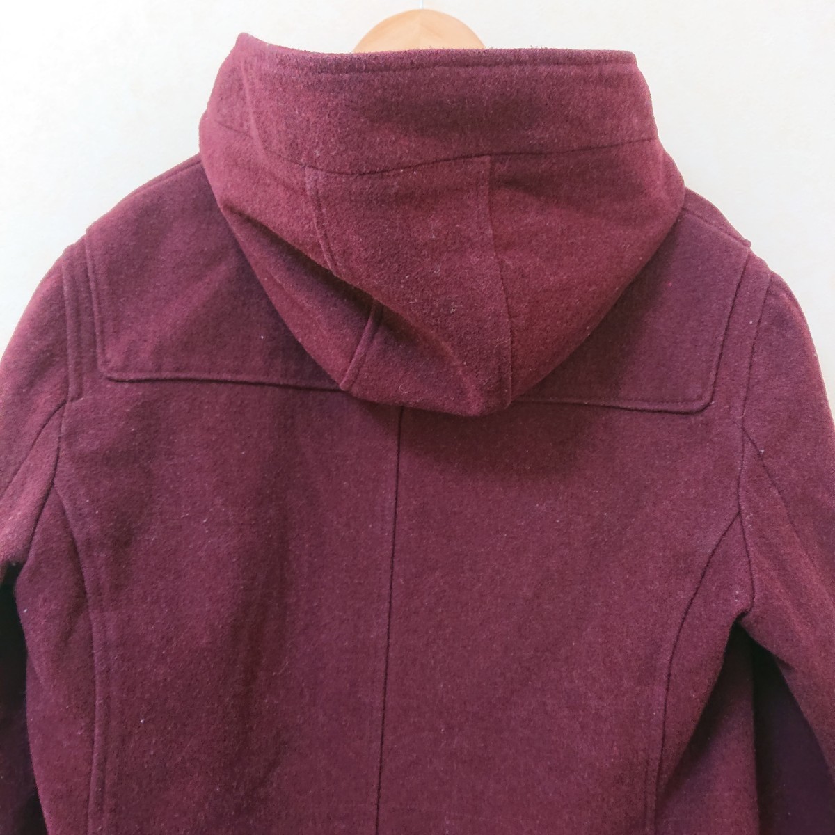 [BROWNY] brownie duffle coat Short standard Zip up hood student going to school simple nylon . purple series men's L /Y4543CC