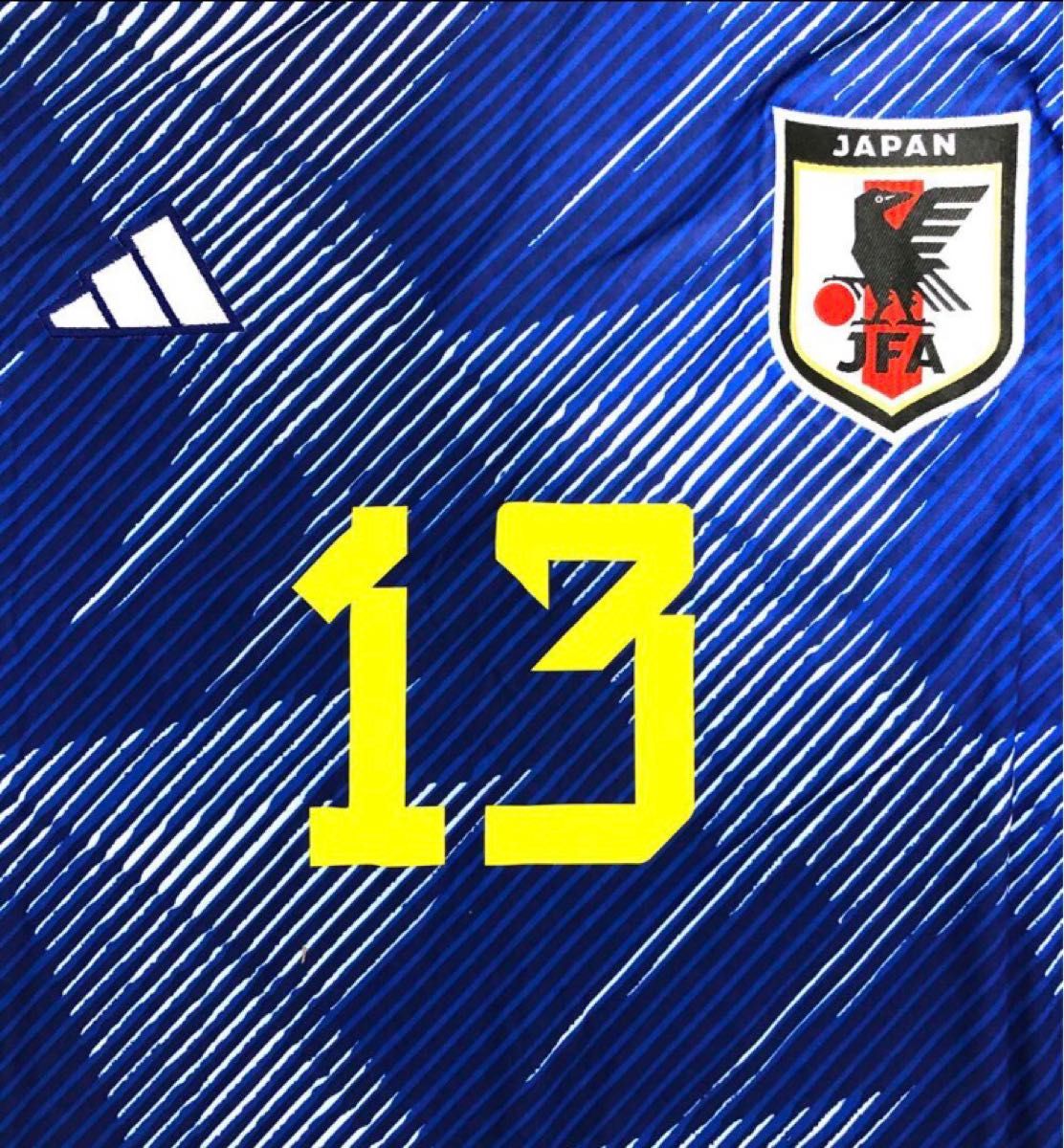 サッカー日本代表 中村敬斗選手 ユニフォーム #13 Lサイズ 新品 サッカー日本代表 中村敬斗選手 ユニフォーム #13 Lサイズ 新品