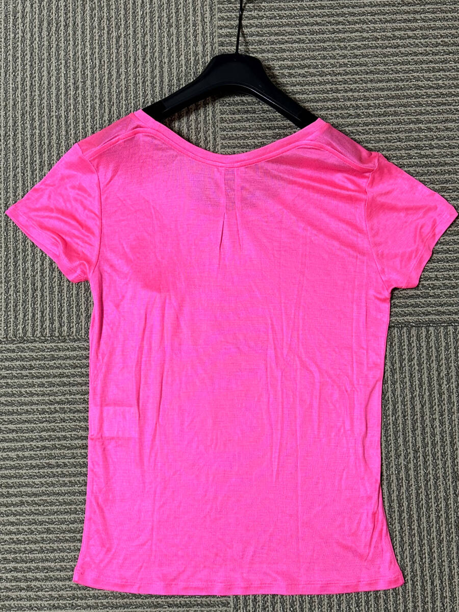 サンローラン Tシャツ XS ピンク SANT LAURENT Hedi Slimane エディースリマンの画像2