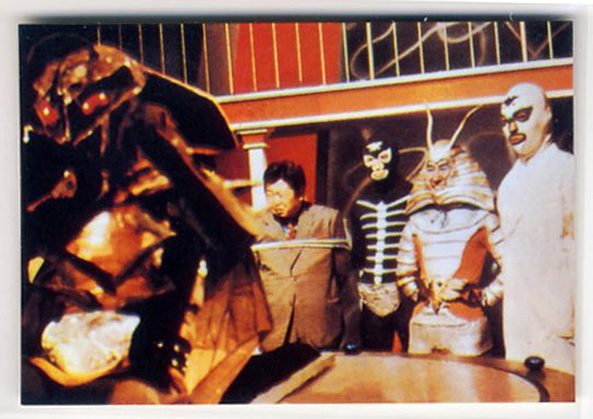◆防水対策 厚紙補強 カルビー 仮面ライダーチップスカード（1999 復刻版） 147番 ゴキブリ男誕生 トレカ 即決_画像1