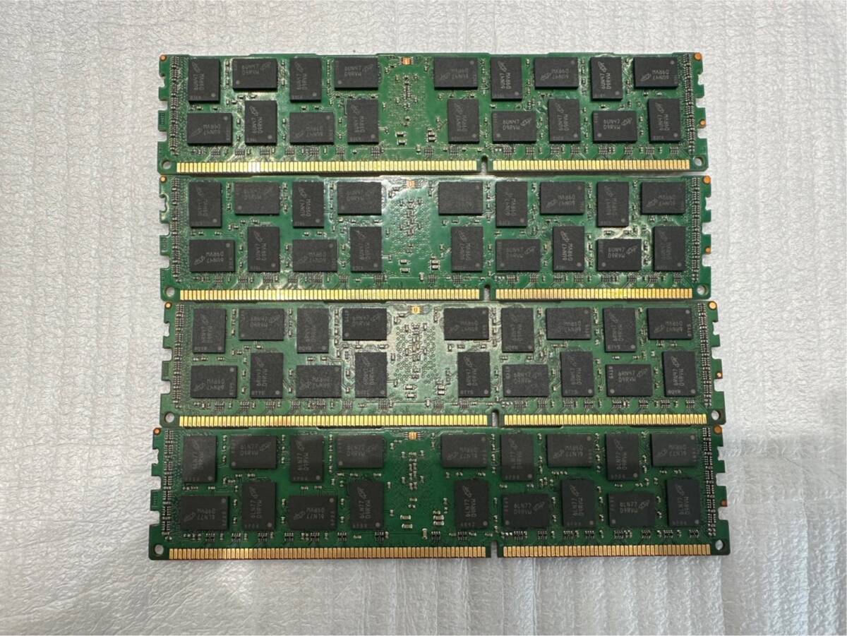 【Micron】 DDR3 1866MHz PC3-14900R 16GB×4枚 (合計64GB) 2Rx4 ECC Registerd Apple MacProにも_画像3