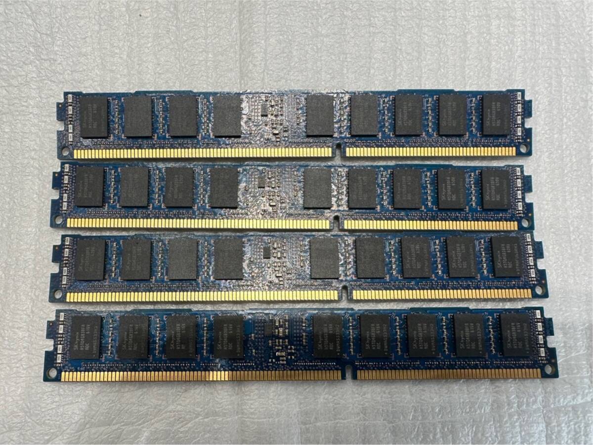 【SK hynix】 DDR3 1866MHz PC3-14900R 8GB×4枚 (合計32GB) ECC Registerd Apple MacProにも_画像3