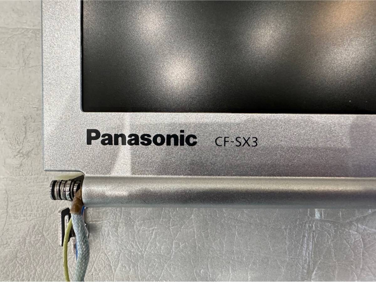 【Panasonic】 Let's note レッツノート CF-SX3 液晶パネル 12.1インチ ベゼルヒンジ配線あり 上半身 （ SX4 NX3 NX4対応可能）_画像3