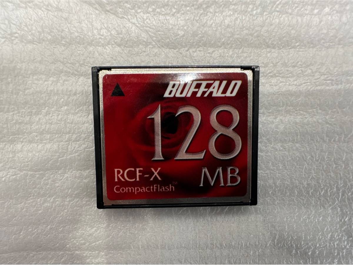 【BUFFALO】 CFカード RCF-X 128MB 在庫40_画像1