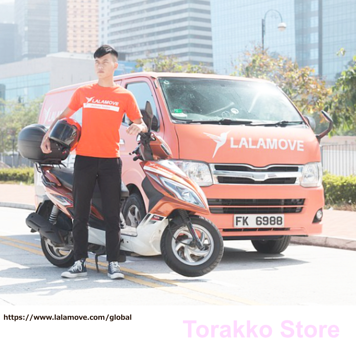 【新品・未開封】トミカ アジア限定モデル トヨタ Lalamove ハイエース_画像4