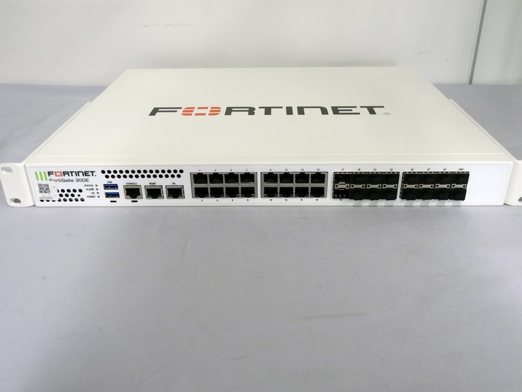 Fortinet.ia wall FortiGate-300E FG-300E первый период . завершено No0289