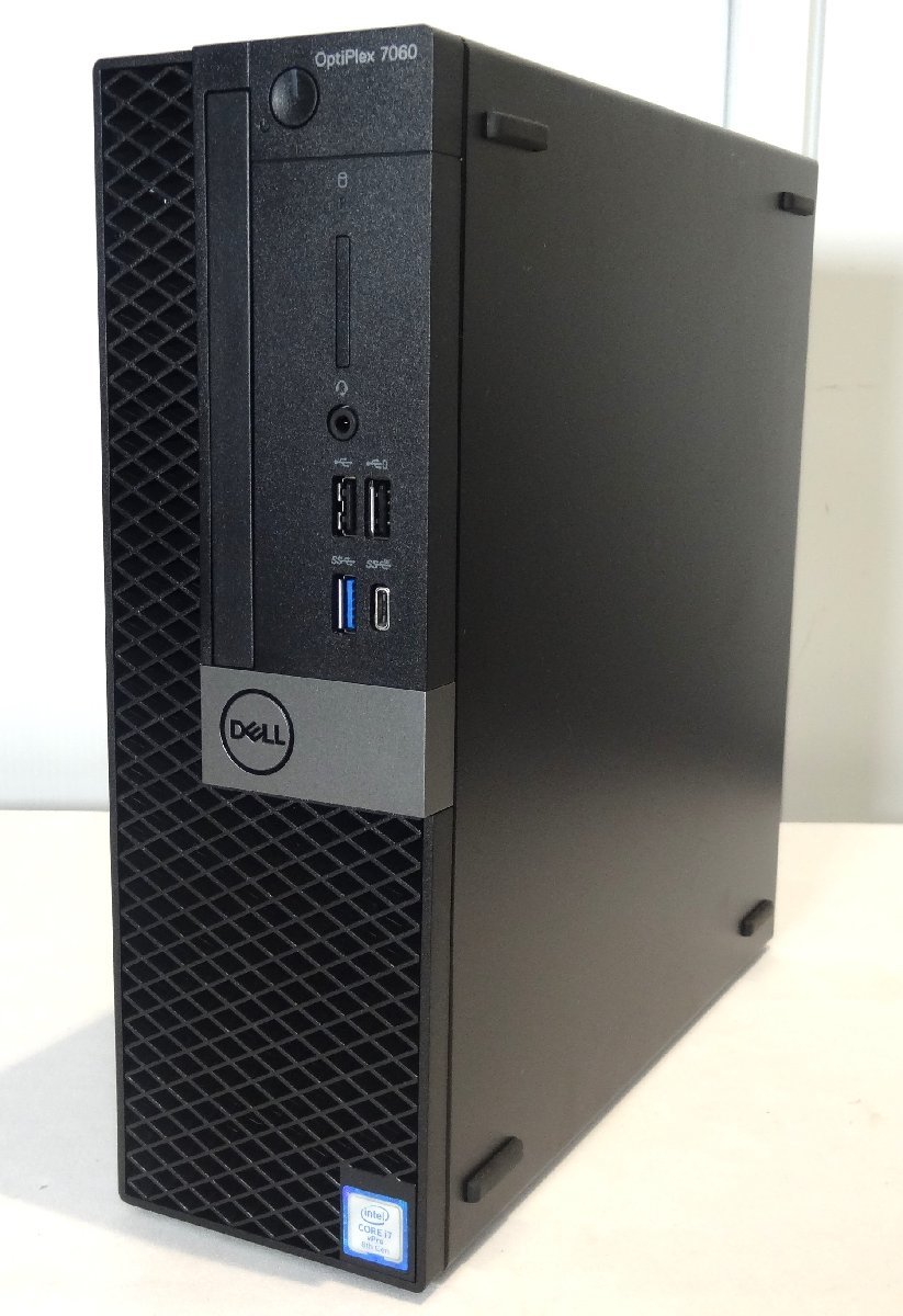 DELL/OptiPlex 7060 SFF/第8世代/i7-8700/32GB/HDD 500GB 管理番号No.3A1055の画像1