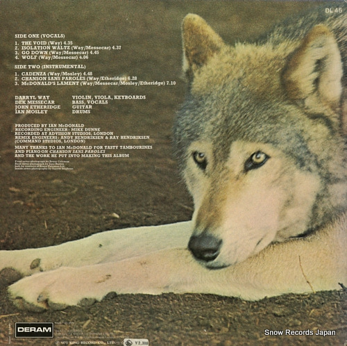 ダリル・ウェイとウルフ canis lupus DL45_画像2