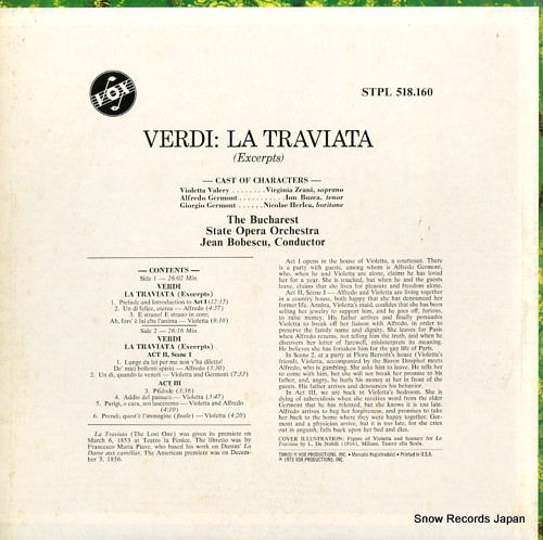 JEAN BOBESCU verdi; la traviata (excerpts) STPL518.160_画像2