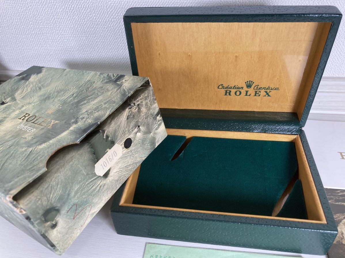 1016 シール 1984年 冊子 付き ロレックス 箱 ケース エクスプローラー ROLEX BOX EXPLORER case 空箱 16550_画像2