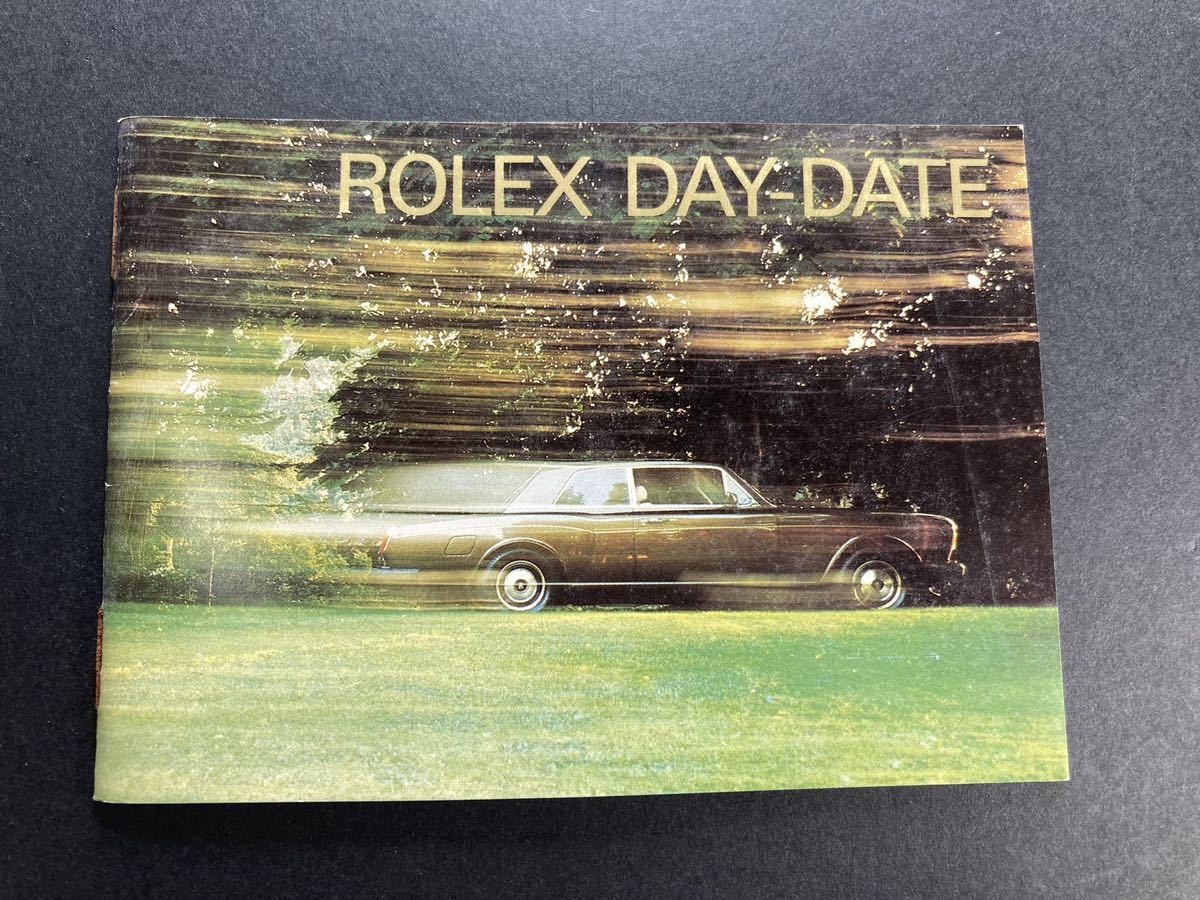 1989年 デイデイト 冊子 ロレックス ROLEX DAY-DATE booklet カタログ catalog 18239BIC 18238 トリドール TRIDOR gold 金無垢の画像1