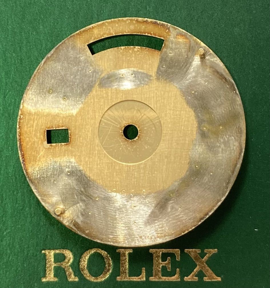 18038 18238 ロレックス デイデイト ゴールド 文字盤 ダイヤル ROLEX DAY-DATE gold dial 金無垢 cal.3055 3155 トリチウム tritium の画像2